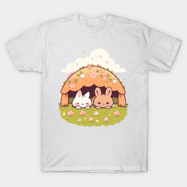 Life is happier with a little dose of cuteness T-Shirt by Pixel Poetry